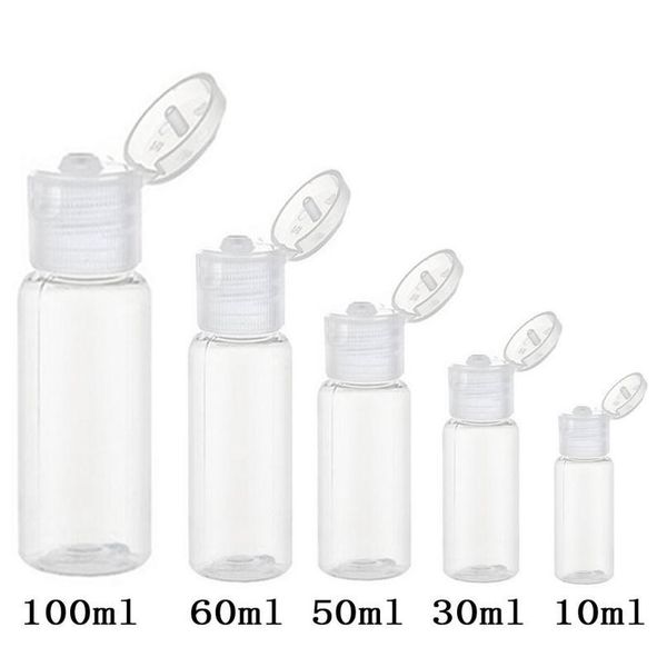 

3/5/10pcs lotion bottle 10ml/30ml/50ml/60ml/100ml cosmetic empty plastic bottle clamshell travel bottle 3/5/10pc bbynto