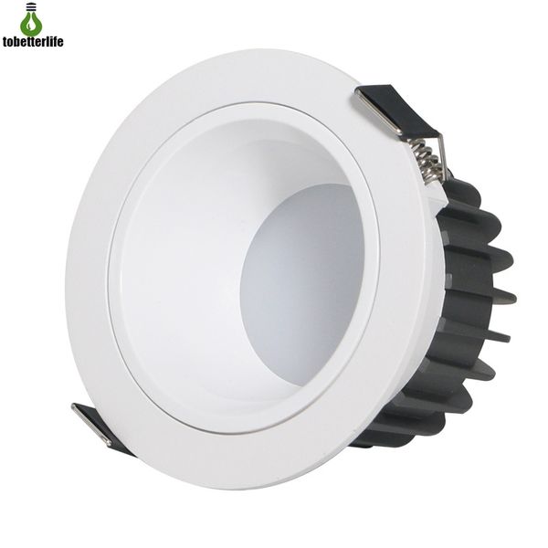 Faretto da incasso a LED impermeabile 7W 12W Antiappannamento a prova di umidità IP65 Faretto da incasso a LED da incasso per uso domestico per hotel Bagno WC