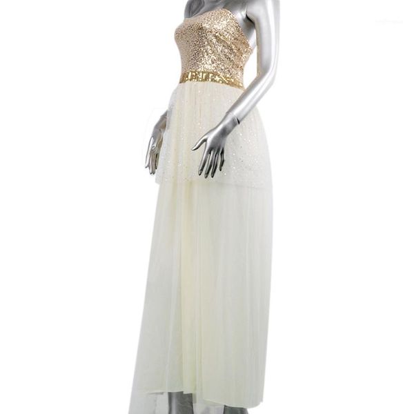 

women summer new off shoulder lace strapless dress party ladies elegant cocktail gown ball long dresses1, Black;gray