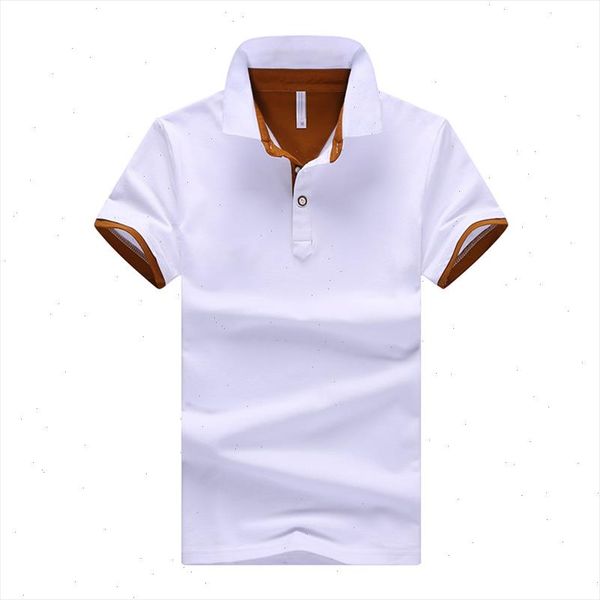 

557 new polo shirts short sleeve men summer business casual solid male polo shirt cotton streetwear mens breathable soft, White;black