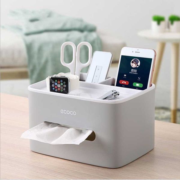 

tissue boxes & napkins storage box living room remote phone multifunctional practical simple pumping case