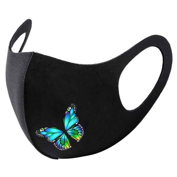 

бабочка маска для лица рот caps моющегося face mask мода печать защита многоразовой маски ткани 2021 bbyhng bwkf