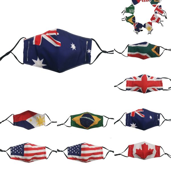 

factory 2020 new arrival adults face masks national maryland state flag print cotton reusable and washable mouth p7grr