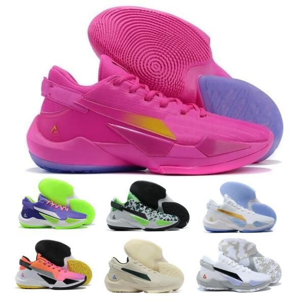 

men zoom freak 2 basketball shoes sneaker naija purple white cement bright crimson fire pink 2021 des chaussures authentic trainers shoes, White;red