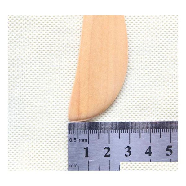 

500pcs knife style wooden mask japan butter knife marmalade dinner knife wood cake cheese jam spr jlleig lottery2010
