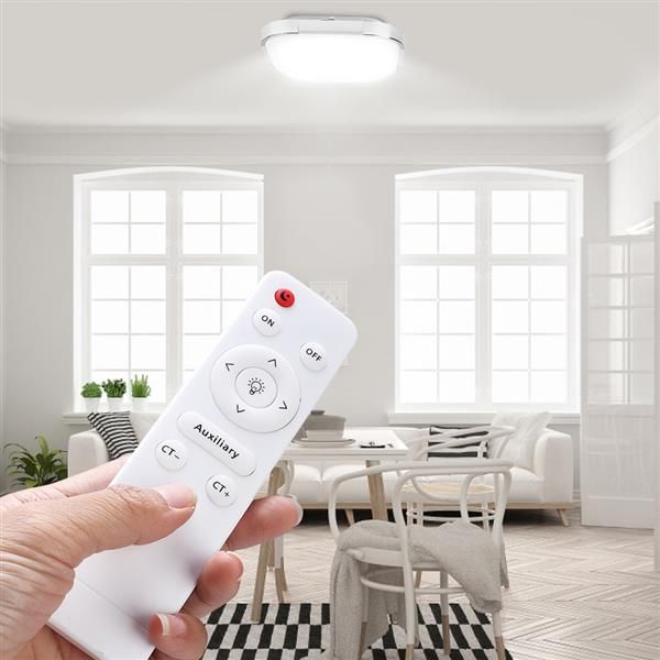 

85-265v led ceiling light square shape lights living room bedroom lamp stepless dimming(18w) high bright premium lights fast delivery