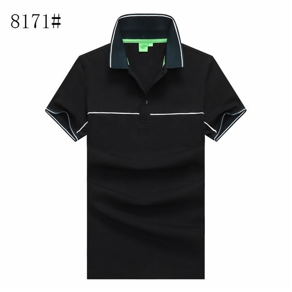

German brand designer men's T-shirt Summer Solid Color Round Neck Casual Half Sleeve T-Shirt Men's Short Sleeve Classic, White;black