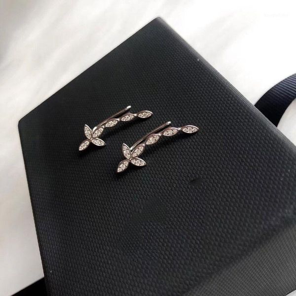 

flower earrings jewelry flower earring for women wedding engagement jewelry fashion christmas party gift 84211, Golden;silver