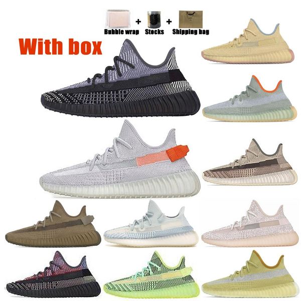 

fast ship kanye west zebra yeezel reflective running shoes yecheil cloud white