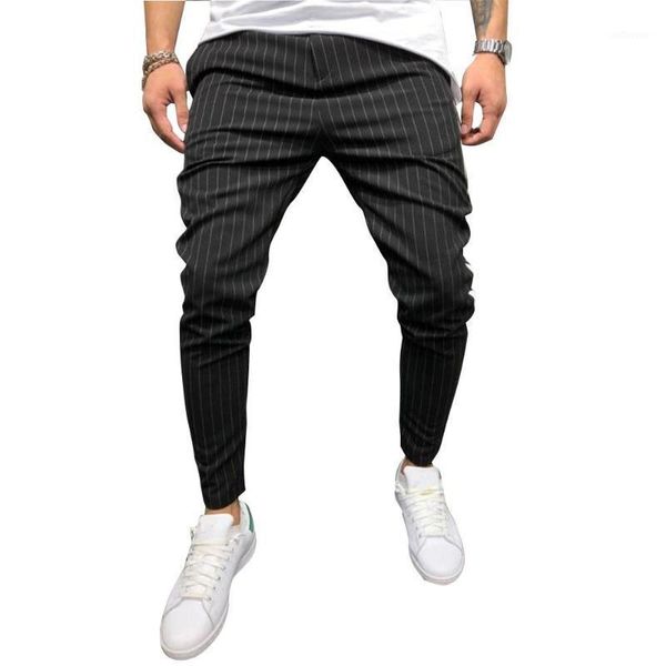 

missky 2020 new spring mens joggers loose harem black pants strip pants british fashion style trousers chandal hombre1