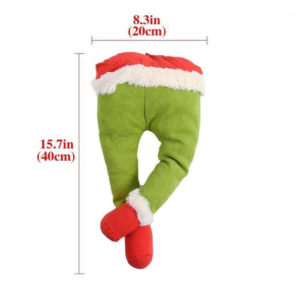 

christmas decorations thief stealer burlap garland home window front door wreath ornament 4xfa1