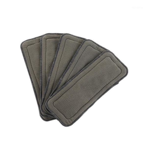 

cloth diapers 5 pcs reusable washable inserts flannel boosters liners for baby diaper cover nappies insert1