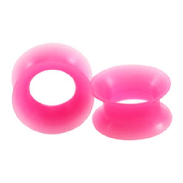

1pair sile ear gauges plugs and tunnels star dilataciones oreja piercing ear spirals plug expander stretcher piercing orelha q bbyshn, Silver
