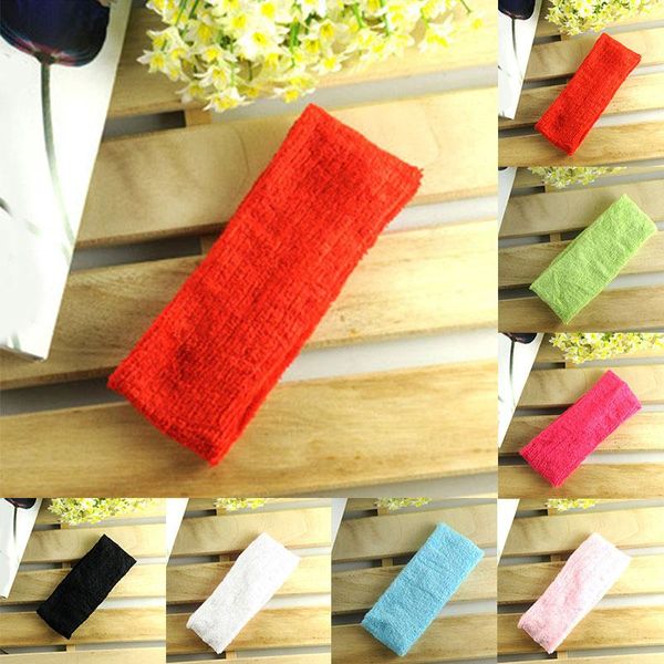 

1pcs soft hair ribbon sport elastic headbands toweling hair bands women stretch headband dance yoga accessory q jllnij