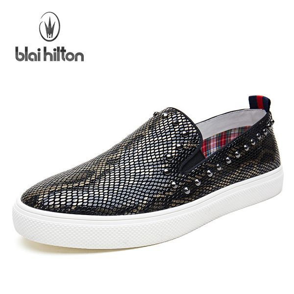 

korean casual shoes genuine leather le fuxie male shoe summer exceed soft skate shoe rivet dawdler shoe fashion shoes 201125, Black