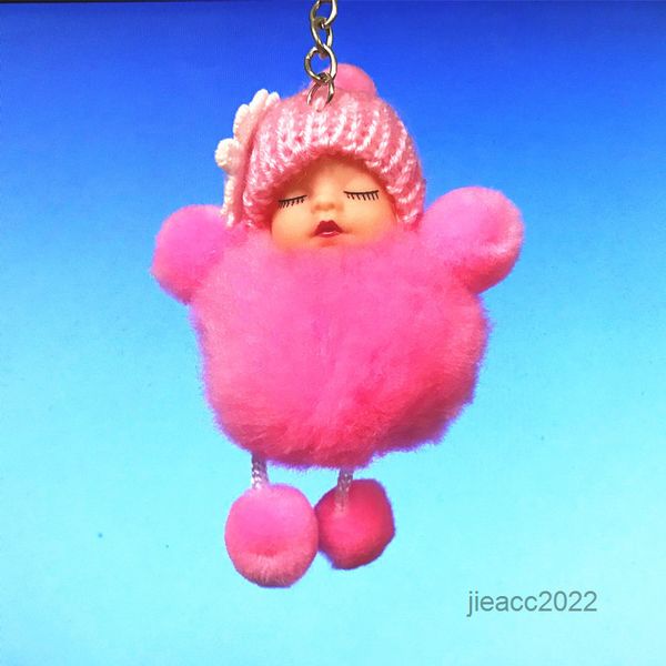 

keys chain mickings sleepy doll artificial wool sleepy hairball, Silver