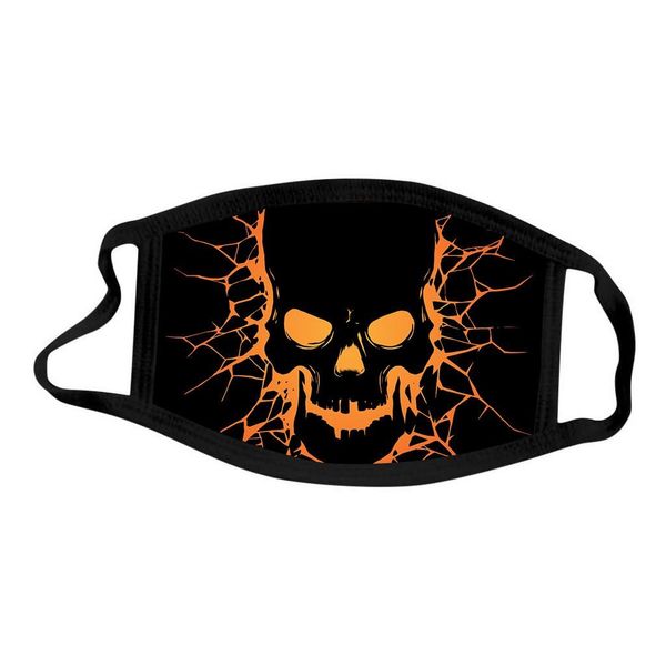 

смешное лицо маска для взрослых хэллоуин тыква головной печати дышащая защитная моющаяся маска лица пылезащитный mascarilla navidad nios sqc