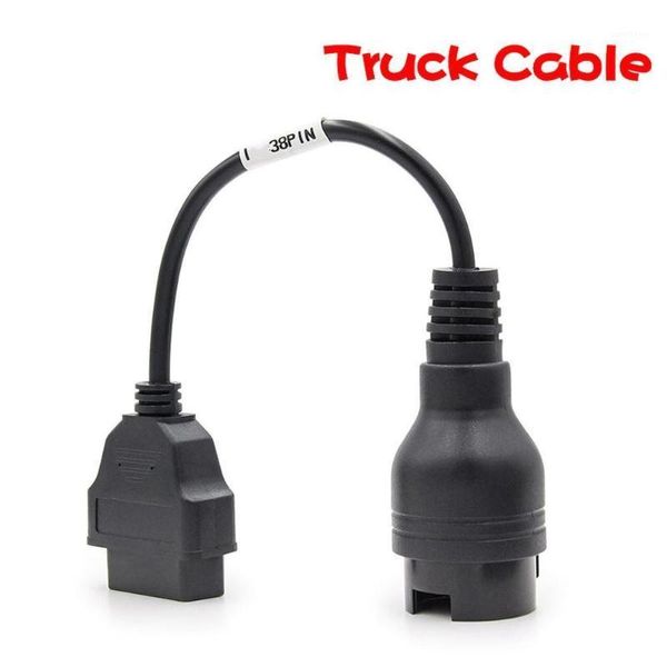 

truck cable obd1 to obd2 for 38pin male to obd2 16pin adapter cable1