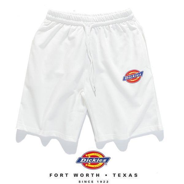 

fashionable tik shorts men's and women's loose sports pants pure cotton dix beach pants couple's casual five-point pantstsya, Black;brown