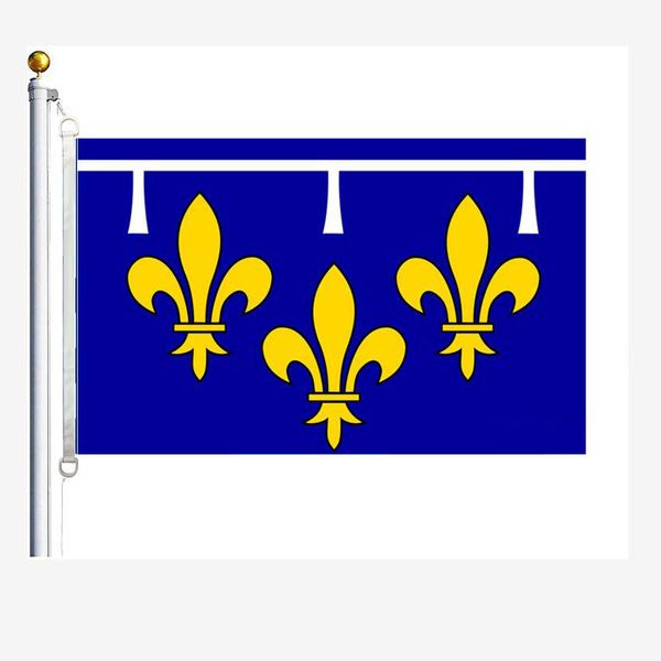 

french island regional flags 90 x 150 cm, 100 % polyester, digitaldruck
