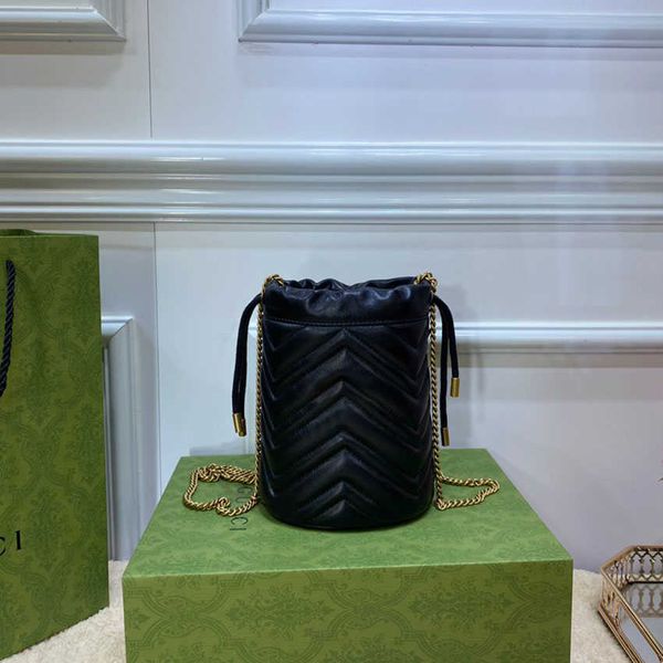 

women luxu design bags cowhide leather bucket purse brand luxury mini clutch classic fashion handbags wholesale
