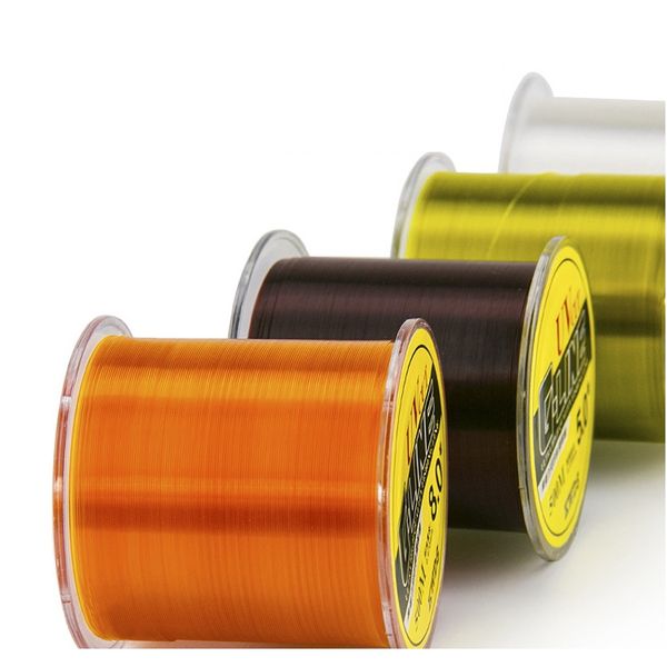 

500m nylon competitive fishing line main line japanese durable monofilament easy cutting water line rock sea lure fishing wmtppa