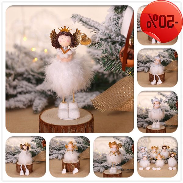 

cute angel dolls xmas tree decorations ornaments decoration for home new year merry christmas kids gift noel