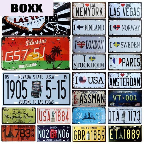 

new love country license plate store bar wall decoration tin sign vintage metal sign home decor painting plaques poster