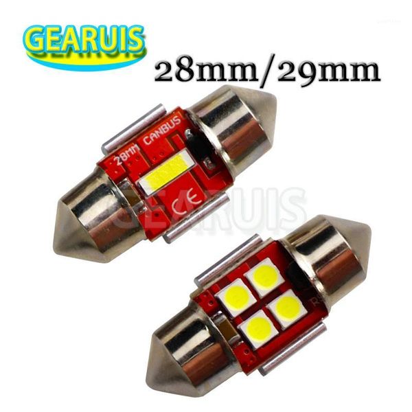 

2pcs c5w led canbus c10w led 3030 chips 2w 1860 chips 3w c5w 28mm 29mm car festoon light interior dome lamp reading bulb 12v1