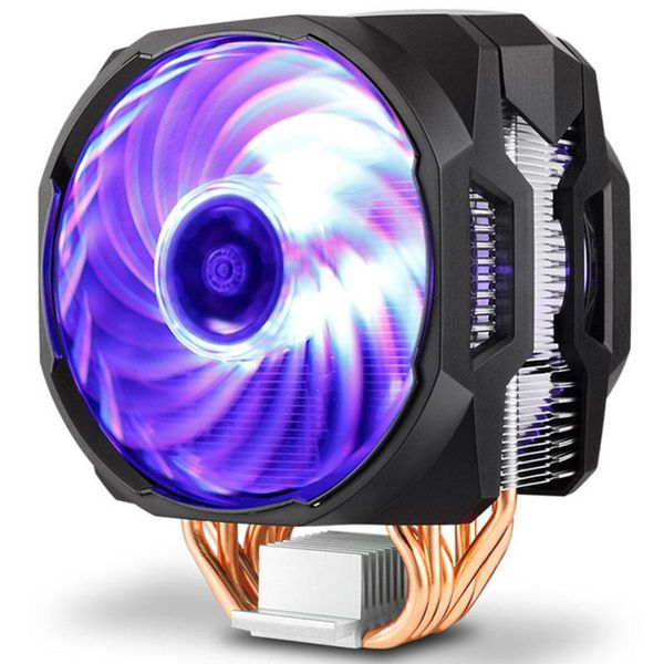 

t610p6 heat pipe cpu radiator 12cmrgb deskcomputer cooling fan nc99