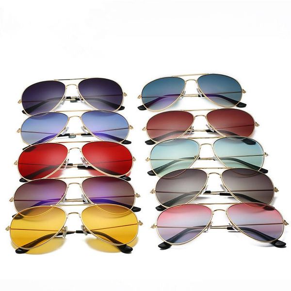 

sunglasses krmding female driving pilot classic retro glasses metal brand designer uv400, White;black