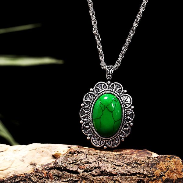 

factorya74ibead new chakra point crystal quartz healing gemstone necklace original natural stone-style pendant necklaces jewelry ch