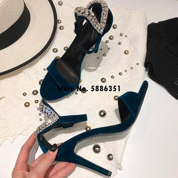 

dress shoes women peep toe sandals gladiator silk shoe back crystal party wedding buckle strap .5cm heel height1, Black