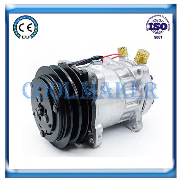 

7h15 8024 82011594 auto air conditioner compressor 12v 132mm 2pk