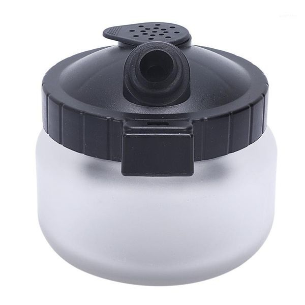 

0.2/ 0.3/0.5mm airbrush cleaning pot glass air brush holder clean paint jar bottle wash tools needle nozzle brush set1