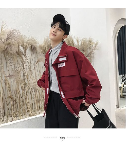 

2021 новая весенняя и осень мужской размер 5xl eartwear thin parka мужской капюшон мода напечатанная куртка шеи y0iw, Black;brown