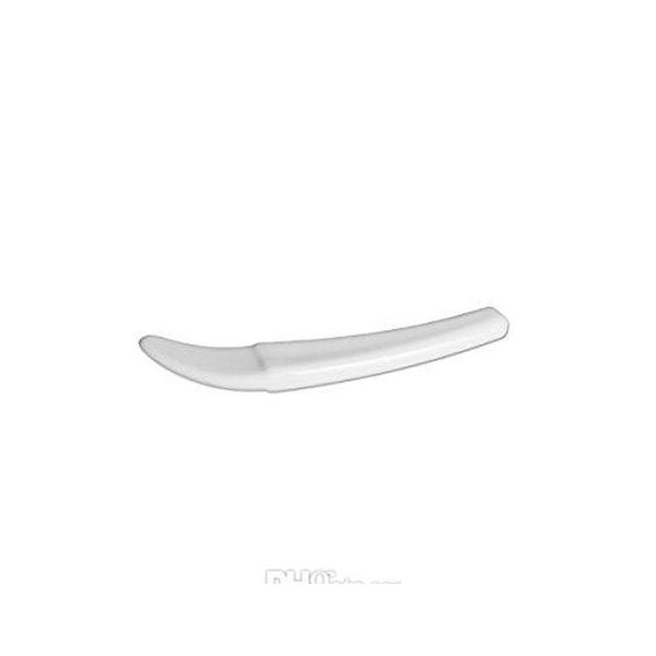 

100pcs/lot mini cosmetic spatula scoop disposable white spatula 50mm plastic jllmjq hairjersey
