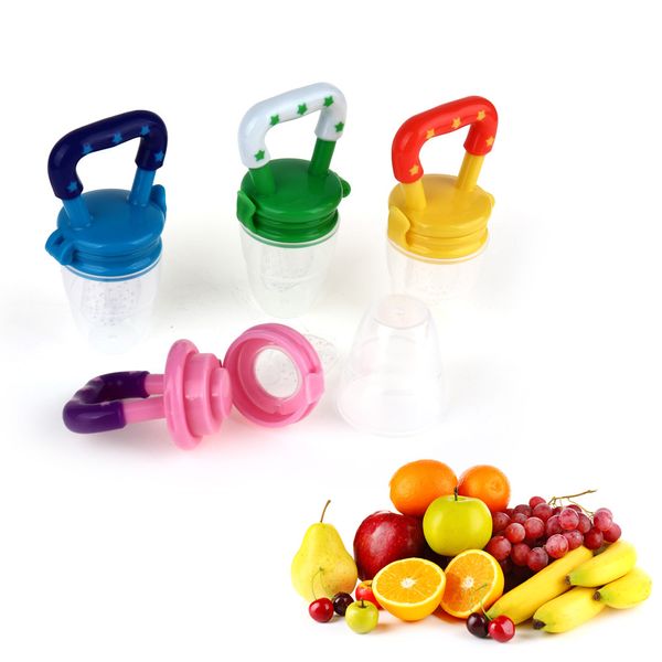 Massaggiagengive per bambini ciuccio per capezzoli Frutta Cibo Mordedor Silicona Bebe Massaggiagengive in silicone Alimentatore di sicurezza Morso di derrate alimentari Massaggiagengive BPA gratuito