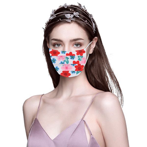 

summer thin mask printing anti face protective dust spongs mouth cover adults children washable designer masks iia255in stock124455