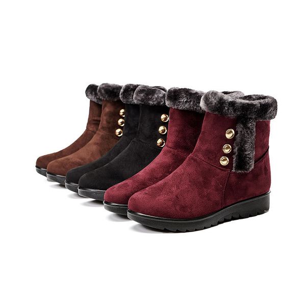 

2020 women heels in shoes designer women's boots winter ladies fashionable md8g, Black