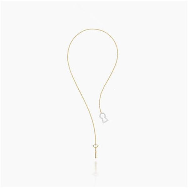 

juftii space key necklace jewelry for women