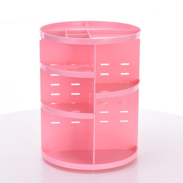 

plastic 360 degree rotation rotary cosmetic folding makeup organizer deskstorage box colors 3 nkx2p