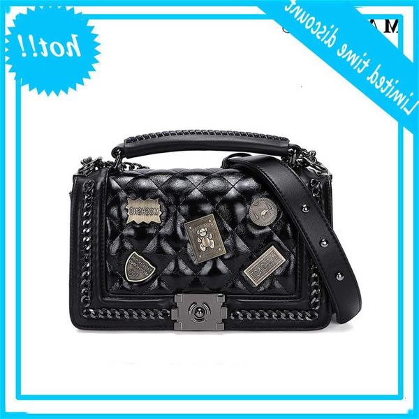 

maidudu women's 2020 new badge lingge chain xiaoxiangfeng one shoulder messenger bag handbag