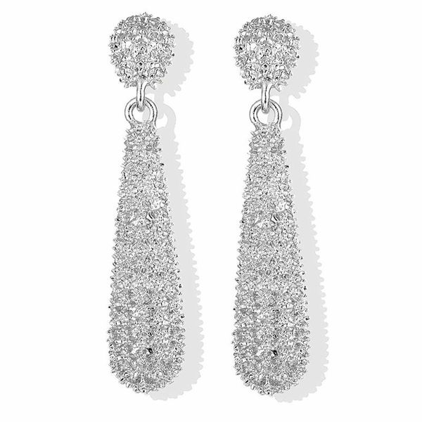 

2019 винтажные серьги для женщин золотой цвет геометрический заявление серьги металлические висячие серьги мода мода современные ювелирные и, Golden