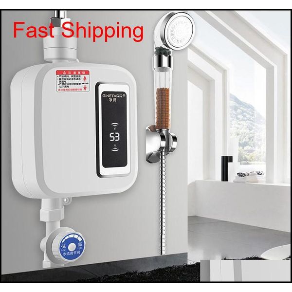 

220v water heater bathroom kitchen instant electric water heater tap temperature display faucet shower t qylcpd sports2010