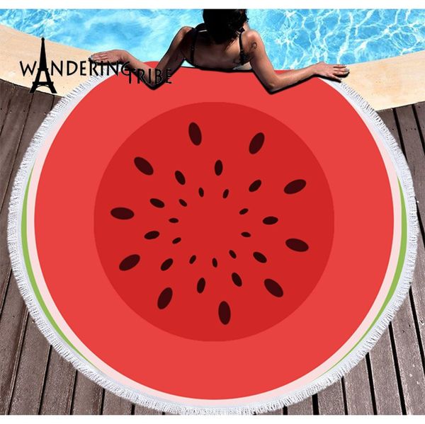 

пляж фруктовые серии серия детская полотенце летние микрофибры streadlaken круглый 150см полотенце yoga mat toallas tassel пикник матем остр