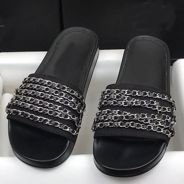 

2020 summer slippers leather from vintage flip flops women women's sandals lady 24w5, Black