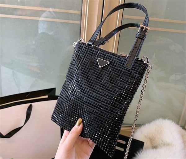 

mini shopping bag canvas with genuine leather tote tote bag shining handbag women bags