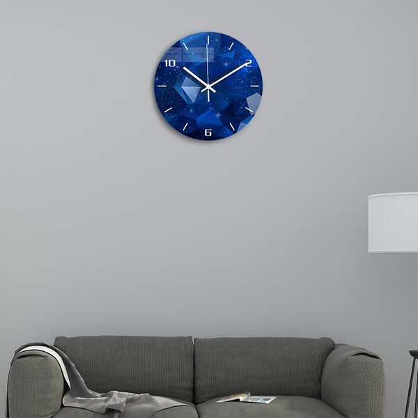 

decorative wall clock silent clockwork starry sky acrylic 3d diy wall clock modern design for living room kitchen watch home dec q bbykud