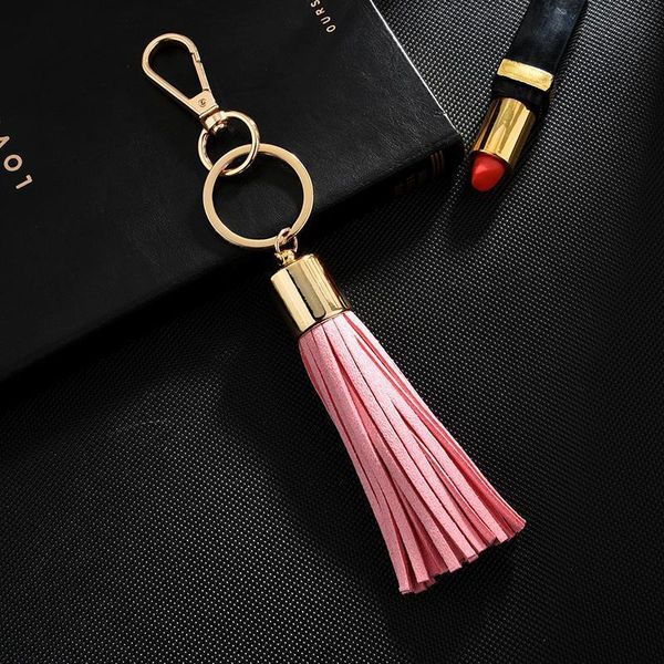 

fashion tassel keychain gifts for women llaveros mujer bag bugs car holder ornaments keyring holder jewelry accessory eh340 h wmtfvz